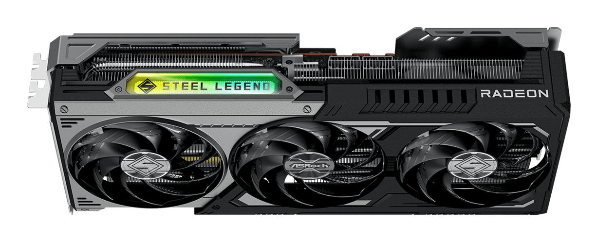 EAN 4711581490697 - Asrock Radeon RX 9070 XT Steel Legend Dark AMD 16 GB GDDR6 imagen 4