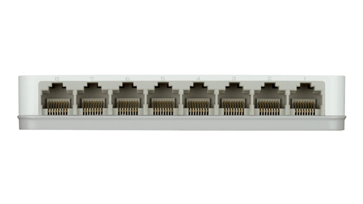 EAN 0790069365690 - D-Link GO-SW-8G/E switch No administrado Gigabit Ethernet (10/100/1000) Blanco imagen 3