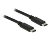 EAN 4043619836727 - DeLOCK 0.5m USB 2.0 cable USB 0,5 m USB C Negro imagen 1