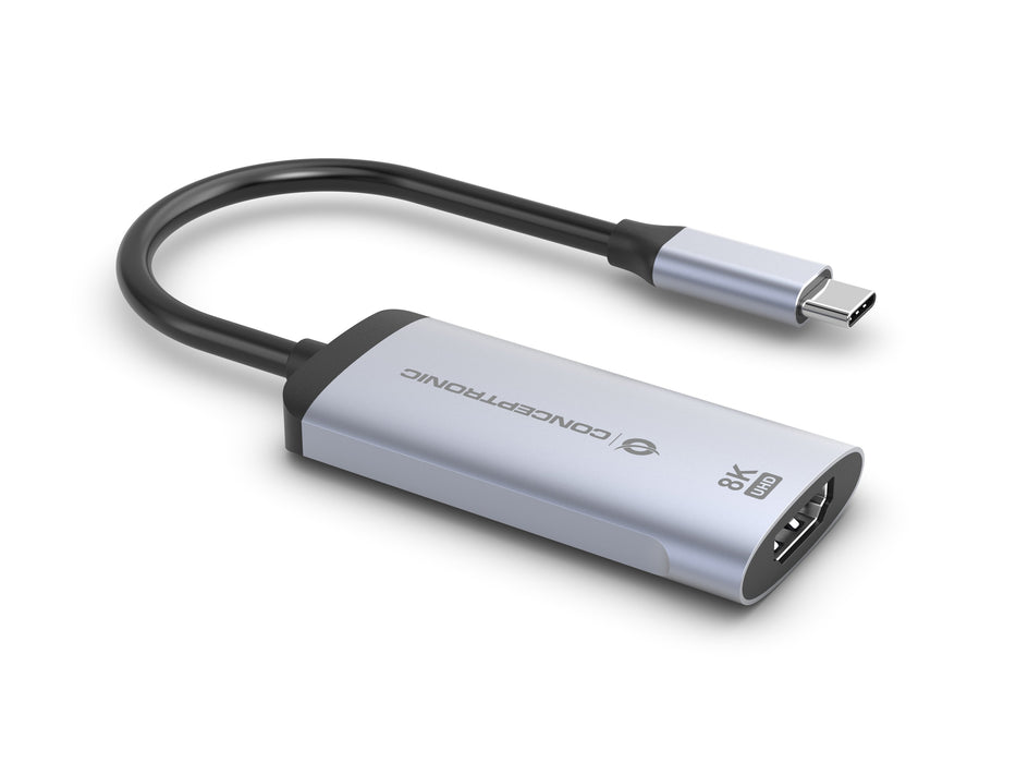 EAN 4015867241004 - Conceptronic ABBY23G Adaptador gráfico USB 7680 x 4320 Pixeles Plata imagen 2