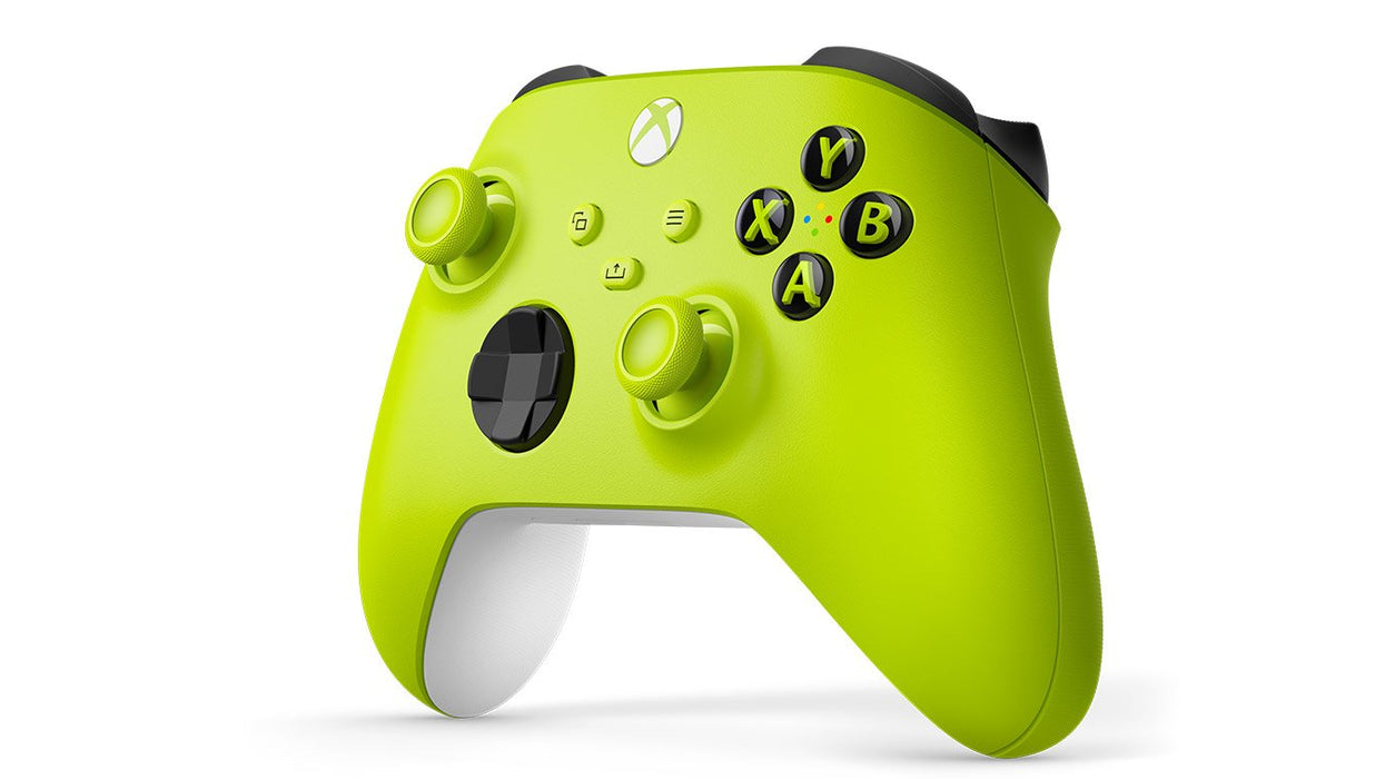 Microsoft Xbox Series X/S Wireless Controller (Qas/Qat/Qau/Qua) Gamepad, Electric Volt Eu
