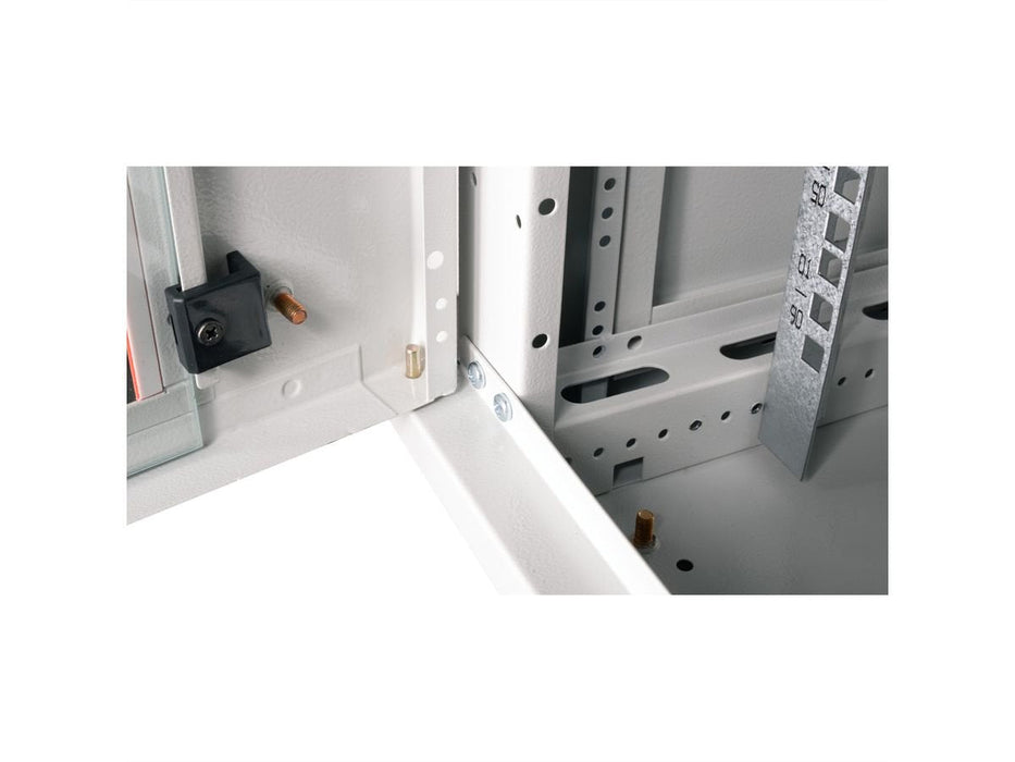 Roline 19-Zoll Wandgehuse Basic Plus 6he, 600x600 Bxt Grau