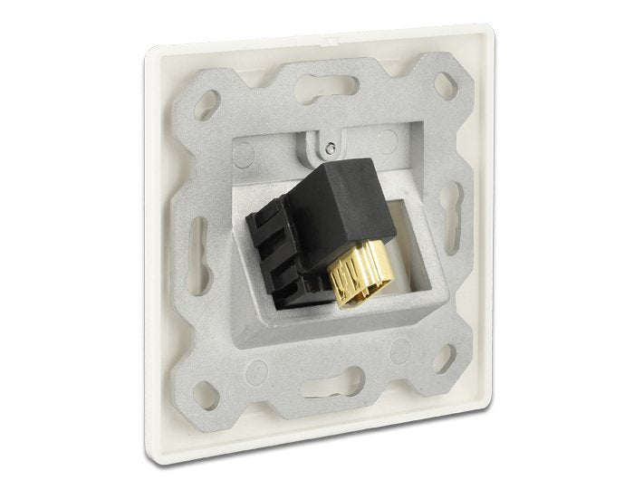 Delock 86358 Keystone Module Hdmi Female > Hdmi Female 90° Angled Black