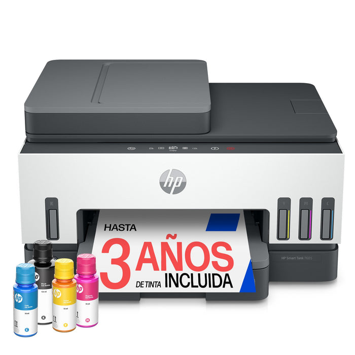 EAN 0195908302643 - HP Smart Tank 7605 All-in-One Printer Inyección de tinta térmica A4 4800 x 1200 DPI 15 ppm Wifi imagen 8