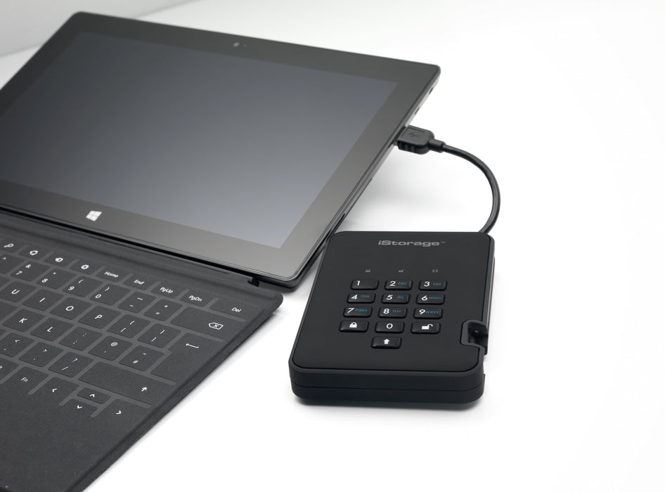 Istorage Diskashur2 Ssd 256-Bit 1tb - Black