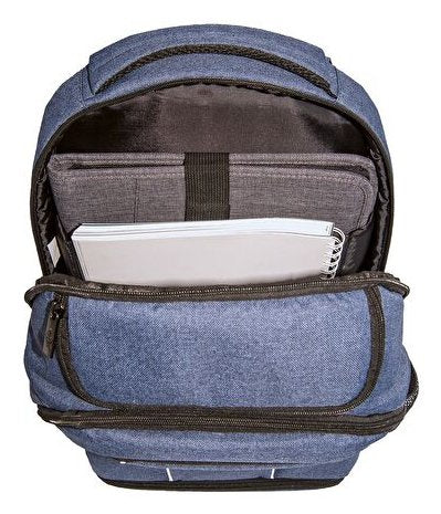 Mochila Wedo Business Denim, Con Características De Confort, Azul