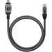 EAN 8059018369724 - Techly ICOC U3C-RJ45-030 cable de red Plata, Negro 3 m Cat6 F/UTP (FTP) imagen 2