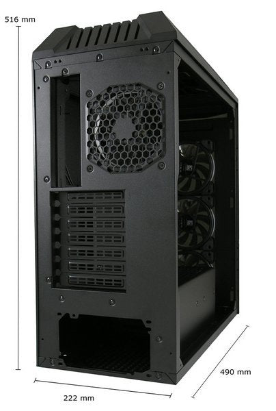EAN 4260070121289 - LC-Power 998B Midi Tower Negro, Transparente imagen 19
