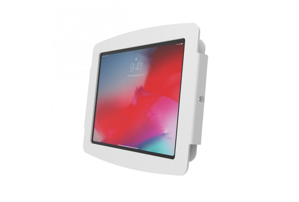 Compulocks Ipad 10.2" Space Enclosure Wall Mount Carcasa Para Pc Tablet Bloqueable Aluminio De Alta Calidad Blanco Tamaño De Pantalla: 10.2" Interfaz De Montaje: 100 X 100 Mm Se Puede Instalar En La Pared Para Apple 10.2-Inch Ipad (7ª Ge