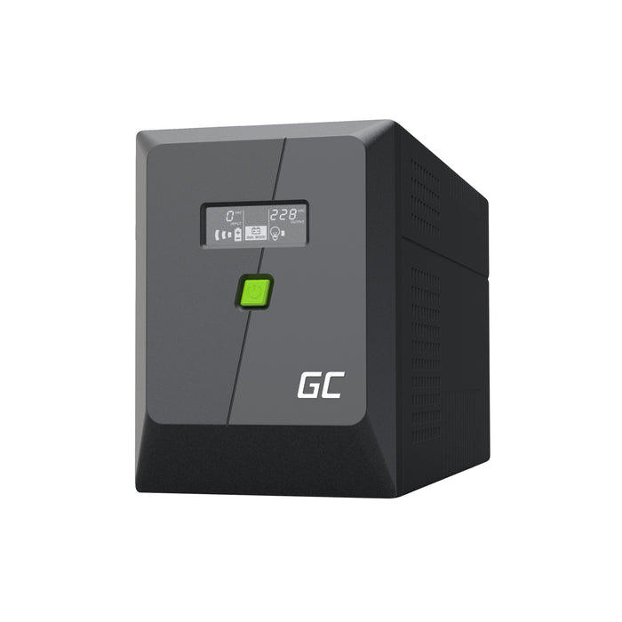 EAN 5904326375628 - Green Cell sistema de alimentación ininterrumpida (UPS) Línea interactiva 2 kVA 1200 W 4 salidas AC imagen 1
