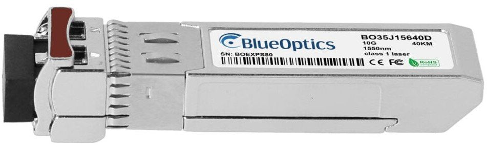 Blueoptics Dell 407-Bbov Blueoptics Sfp+ Transceiver, 10gbase-Er, Singlemode Fiber, 1550nm, 40km