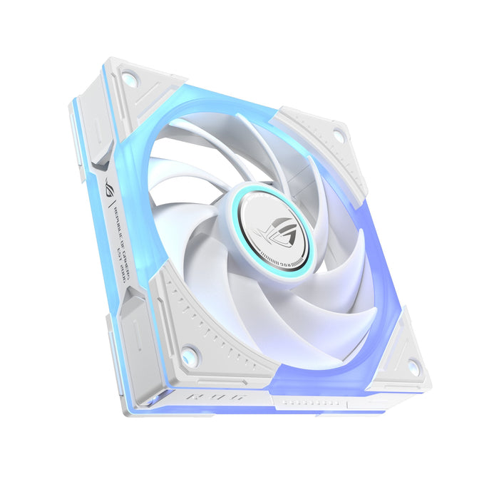 Ventilador Pc Asus Rog Eurux Gr120 Fan Argb Blanco 3in1