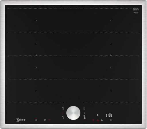 EAN 4242004265665 - Neff T66STY4L0 hobs Negro, Acero inoxidable Integrado 60 cm Con placa de inducción 4 zona(s) imagen 1