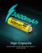EAN 6952506495993 - Nitecore NL1836R batería recargable industrial Ión de litio 3600 mAh 3,6 V imagen 9