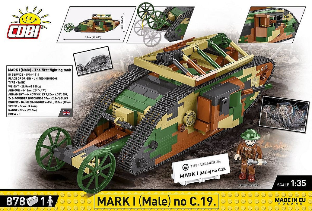 EAN 5902251029937 - COBI Mark I Male no C.19 imagen 4