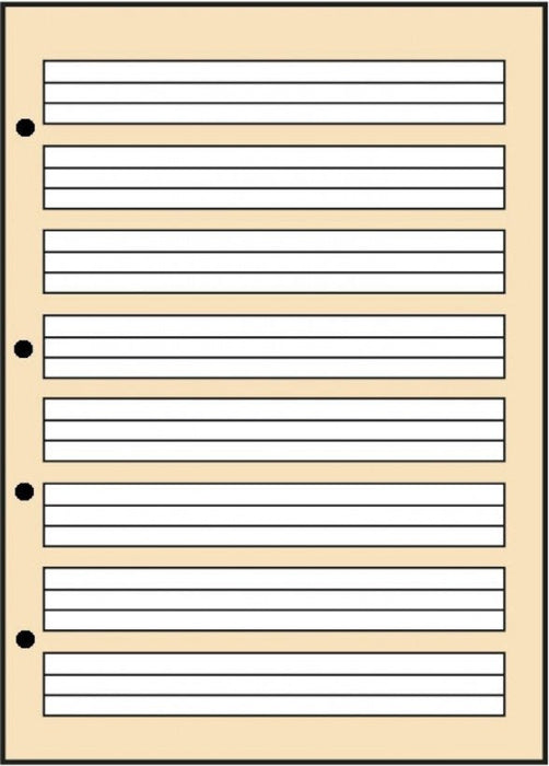 Oxford Arbeitsblock Classi Din A4 Rayado Lineatur 1, 50 Hojas