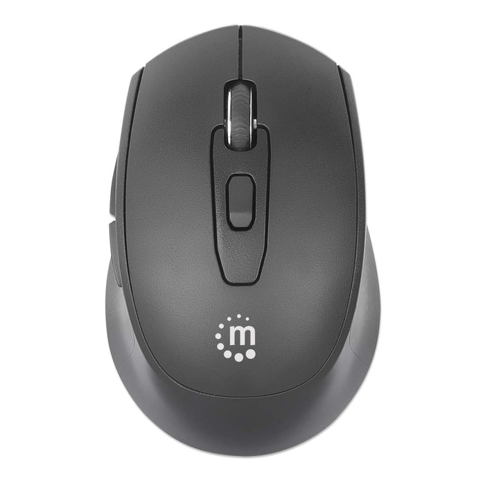 EAN 0766623190343 - Manhattan 190343 ratón Universal Ambidextro RF inalámbrico Óptico 1600 DPI imagen 5