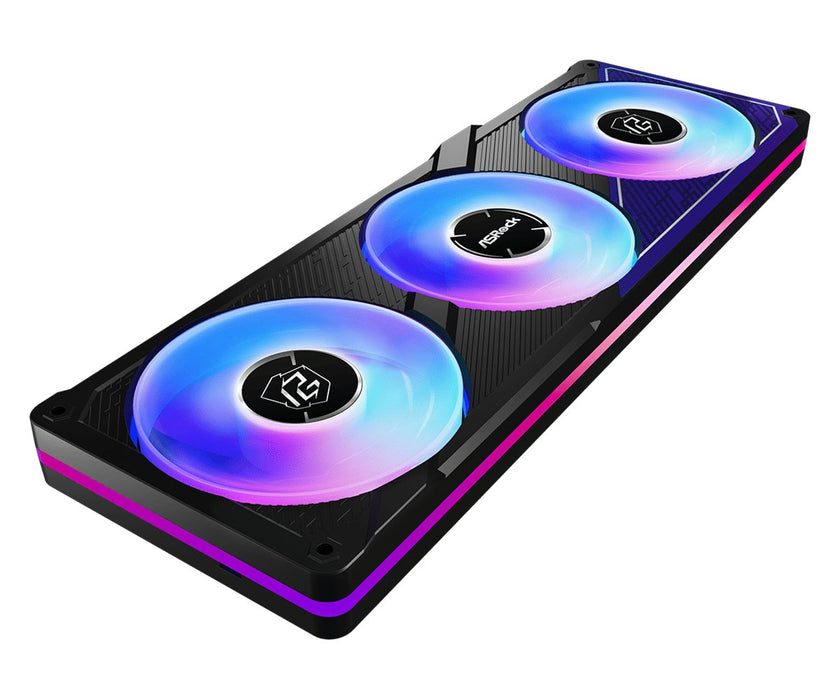 Refrigerador Liquido Cpu Asrock Phantom Gaming 360 Lcd Black