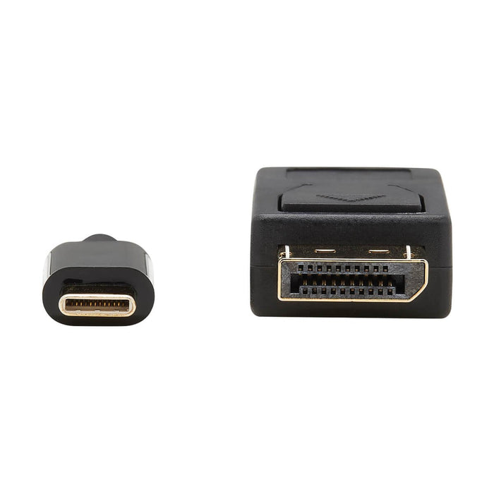 Usb-C To Displayport Bi-Directional Active Adapter Cable M M 4k 60 Hz Hdr Locking Dp Connector 6 Ft. 1.8 M