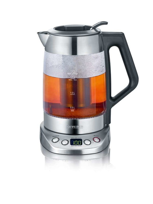 Hervidor De Agua Severin Wk 3479 1,7 L Negro, Acero Inoxidable 3000 W