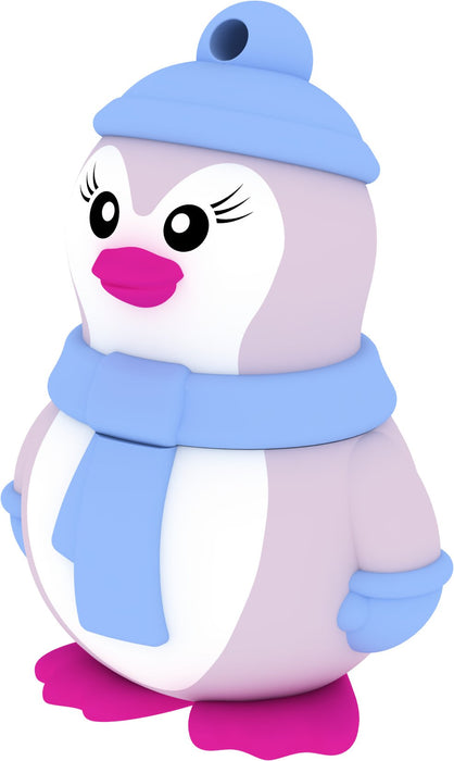 EAN 3126170144270 - Emtec Miss Penguin unidad flash USB 16 GB USB tipo A 2.0 Azul, Púrpura, Blanco imagen 4