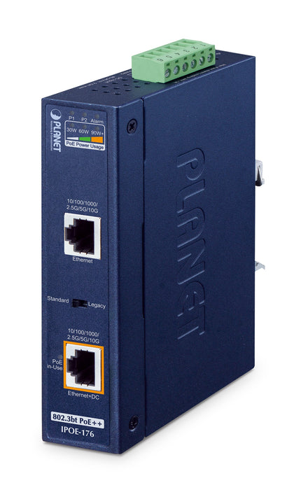 EAN 4711605289627 - PLANET IPOE-176 adaptador e inyector de PoE imagen 1