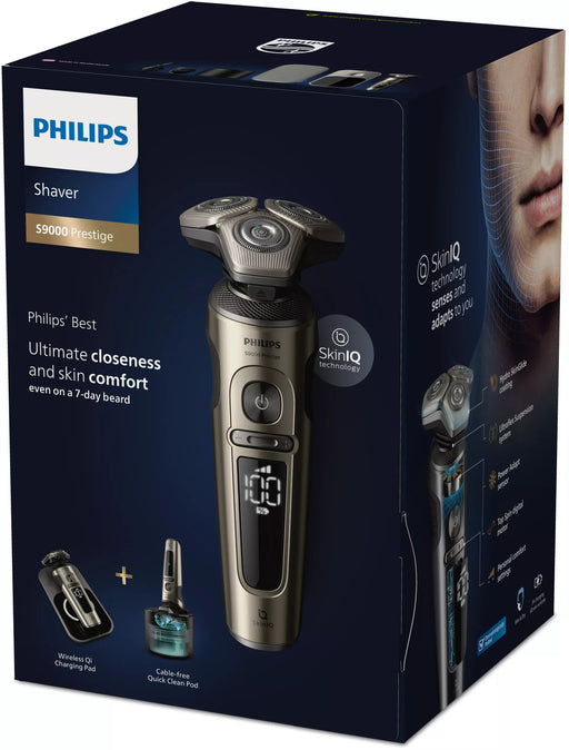 EAN 8720689004206 - Philips SP9883/35 afeitadora Máquina de afeitar de rotación Recortadora Gris imagen 2
