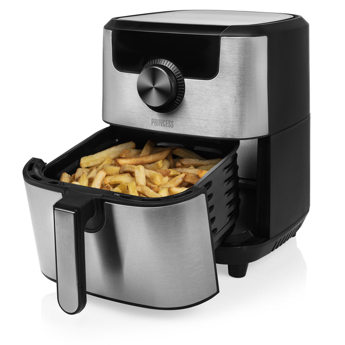 EAN 8713016091499 - Princess 182033 Sencillo 4,5 L Independiente 1500 W Freidora de aire caliente Plata imagen 13