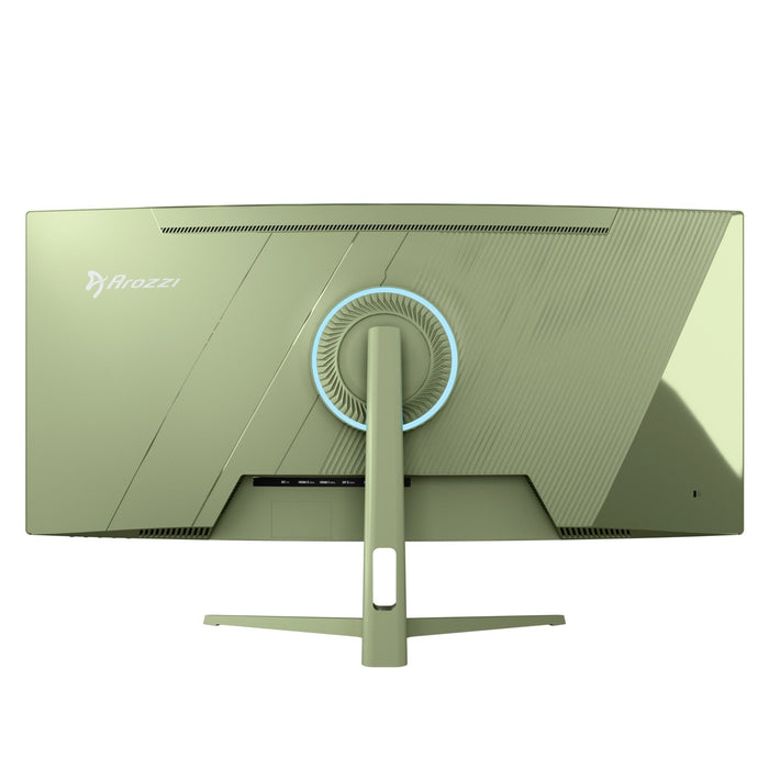 EAN 850054766984 - Arozzi Nova 34″ Curved pantalla para PC 86,4 cm (34") 3440 x 1440 Pixeles 4K Ultra HD LED Verde imagen 4