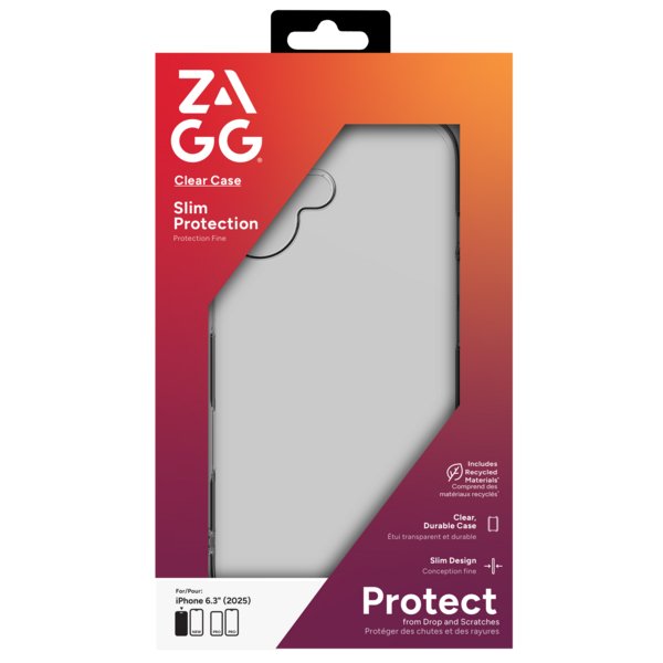 EAN 840390361813 - ZAGG Clear funda para teléfono móvil 16 cm (6.3") Transparente imagen 11
