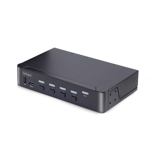 EAN 0065030893206 - StarTech.com D86A2-4-PORT-8K-KVM interruptor KVM Negro imagen 1