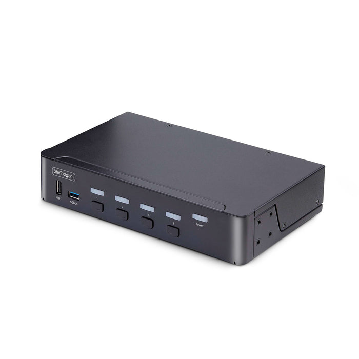 EAN 0065030893206 - StarTech.com D86A2-4-PORT-8K-KVM interruptor KVM Negro imagen 1