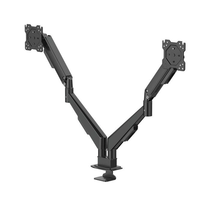 Hama Soporte Para Monitor,2 Monitores,Resorte De Gas,17-35,Negro