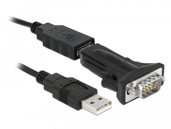 Delock Adapter Usb 2.0 Typ-A Stecker Zu 1 X Seriell Rs-422 485 Db9
