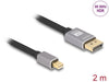 EAN 4043619810925 - DeLOCK Mini DisplayPort - DisplayPort Kabel 2 m Gris imagen 2