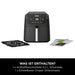 EAN 0622356354950 - Ninja AF170EU freidora Sencillo 6,2 L Independiente 2000 W Freidora de aire caliente Negro imagen 2