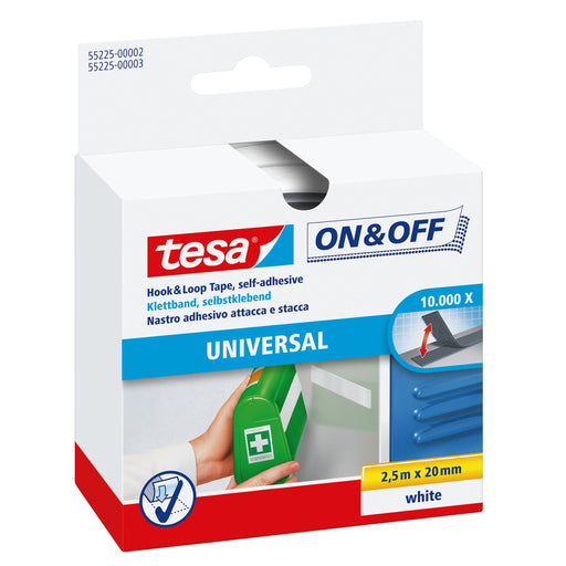 EAN 4042448859921 - TESA 55225-02 velcro Blanco 1 pieza(s) imagen 1
