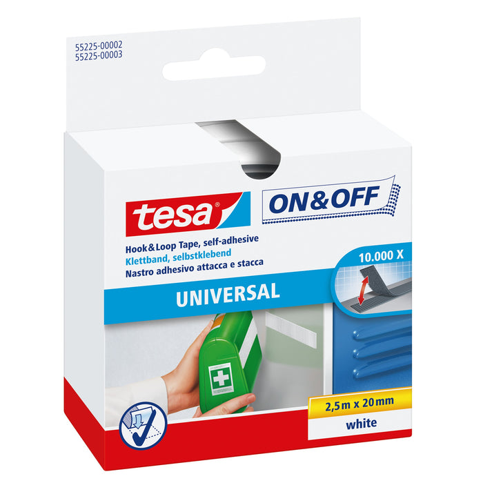 EAN 4042448859921 - TESA 55225-02 velcro Blanco 1 pieza(s) imagen 1