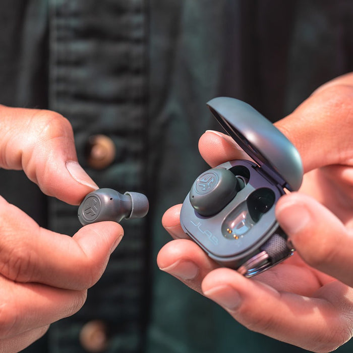 EAN 0810119070876 - JLab JBuds Mini Auriculares Inalámbrico Dentro de oído Llamadas/Música Bluetooth Gris imagen 8