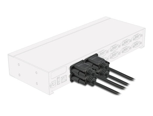 EAN 4043619868223 - DeLOCK 86822 cable de serie Negro DB-9 imagen 2
