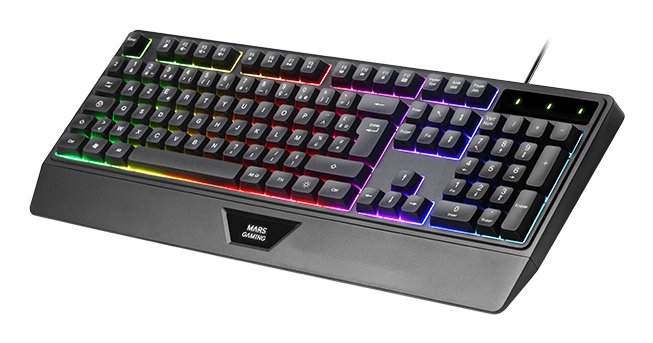 EAN 8435693108429 - Mars Gaming MCP124PRO teclado Ratón incluido Juego USB AZERTY imagen 3
