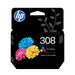 EAN 0199764692214 - HP 308 Tri-color Original Ink Cartridge cartucho de tinta 1 pieza(s) Rendimiento estándar Cian, Magenta,  imagen 1