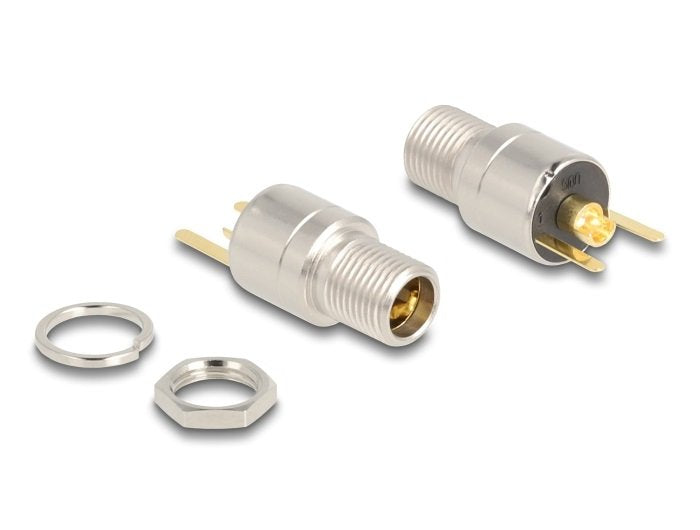 Delock Conector Dc 5,5 X 2,5 Mm Hembra - Rund 20 V / 15 A