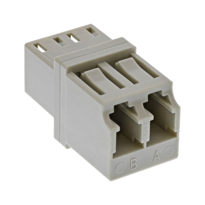 Adaptador De Fibra Óptica Inline Dúplex Lc/Lc Hembra Funda De Cerámica Multimodo