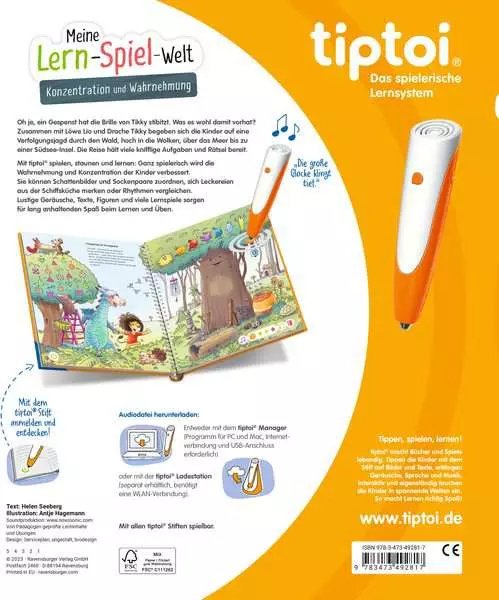 EAN 9783473492817 - tiptoi 49281 libro Educativo Alemán 16 páginas Tapa dura imagen 3