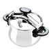 EAN 8411796103868 - BRA A185501 olla a presión 4,5 L Plata imagen 1