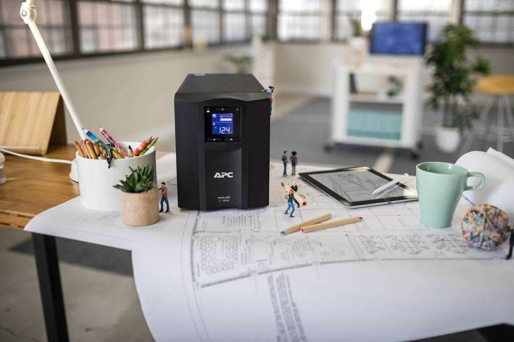 Apc Sistema De Alimentacion Ininterrumpida (Ups) Linea Interactiva 1000 Va 600 W 8 Salidas Ac