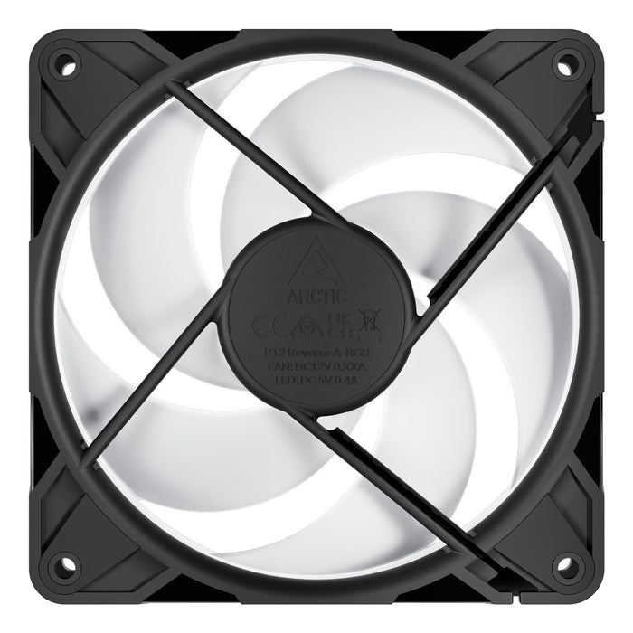 EAN 4895265000720 - ARCTIC Freezer P12 Pro Reverse A-RGB - 3 Pack Carcasa del ordenador Ventilador 12 cm Negro 3 pieza(s) imagen 6