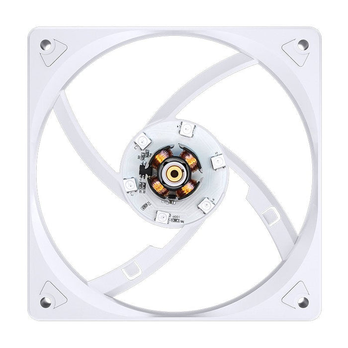 K Jonsbo Cr-1000 V2 Pro Rgb Cpu Disipador, 120mm - Blanco