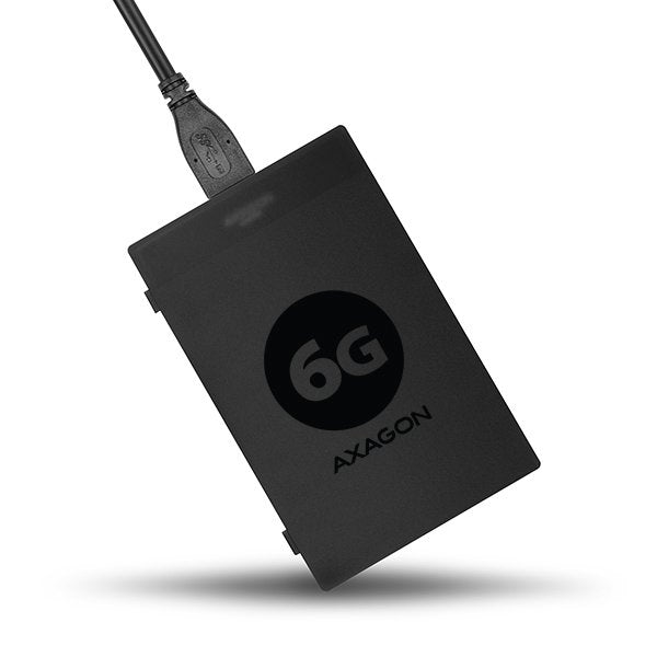 EAN 8595247903075 - Axagon ADSA-1S6 caja para disco duro externo Carcasa de disco duro/SSD Negro 2.5" imagen 7